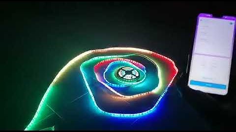 Tira Led pixel inteligente c/ controlador Bluetooth