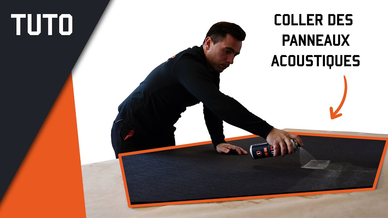 TUTO - Poser des panneaux acoustiques avec la colle STRATOGRIP S170 ...