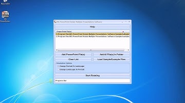 How To Use MS PowerPoint Rotate Multiple Presentations Software