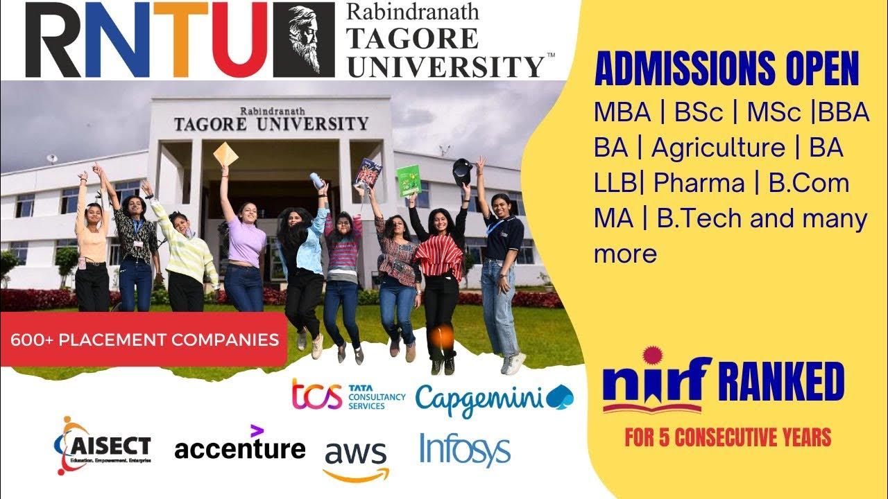 RNTU Rabindranath Tagore University Bhopal YouTube
