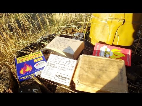 Real Bushcraft # 7 Сухое горючее