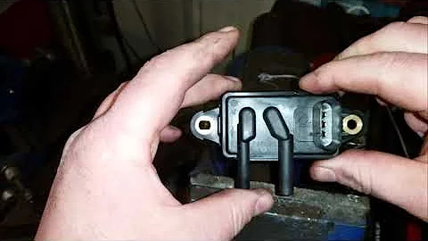 Repairing A Ford EGR "DPFE" Sensor 😏🤣 Exactly how you don't do it