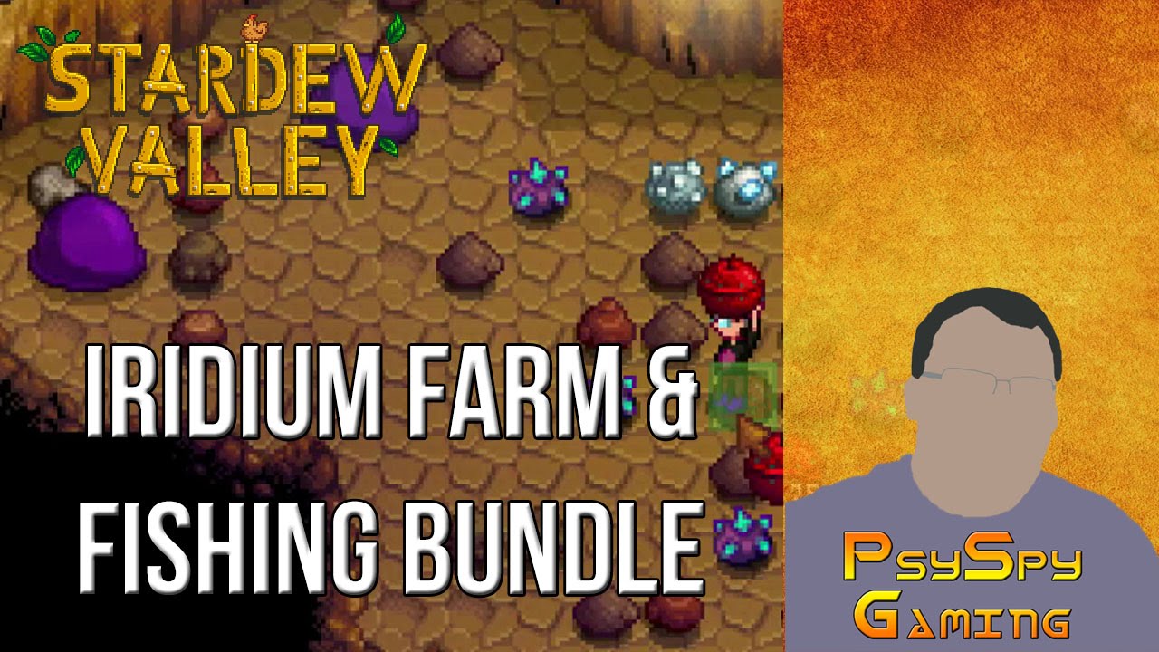 Lets Play Stardew Valley Iridium Farm & Fishing Bundle Fall 11 & 12