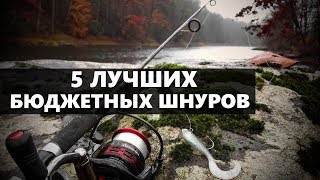 5 ЛУЧШИХ БЮДЖЕТНЫХ ПЛЕТЁНЫХ ЛЕСОК (ШНУРОВ) ДЛЯ РЫБАЛКИ