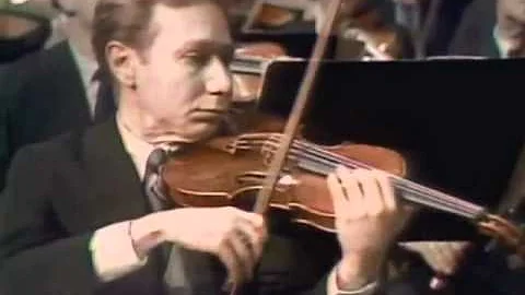David Nadien - Swan Lake Solo with Leonard Bernste...