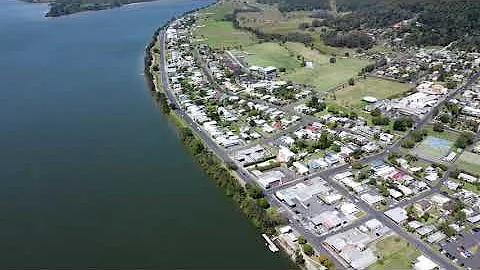 Maclean on the Clarence by Drone