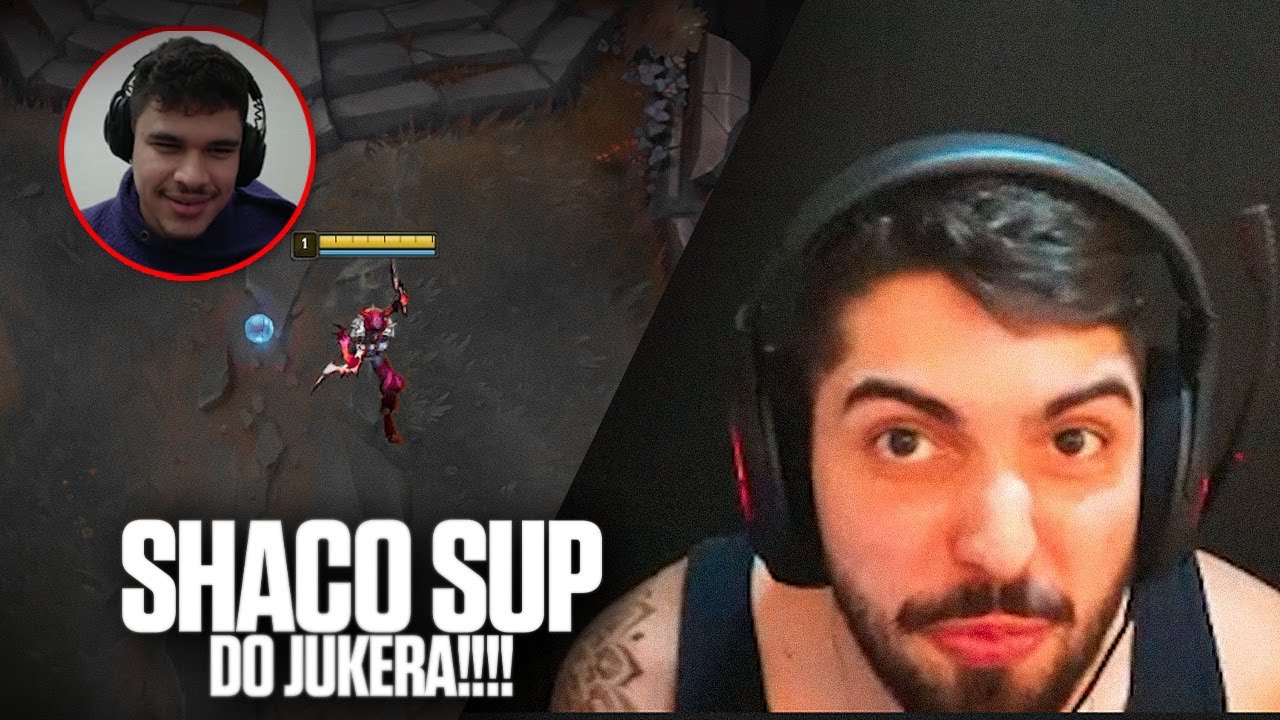 JUKES Acabou com o game de SHACO SUPORTE ft AYEL