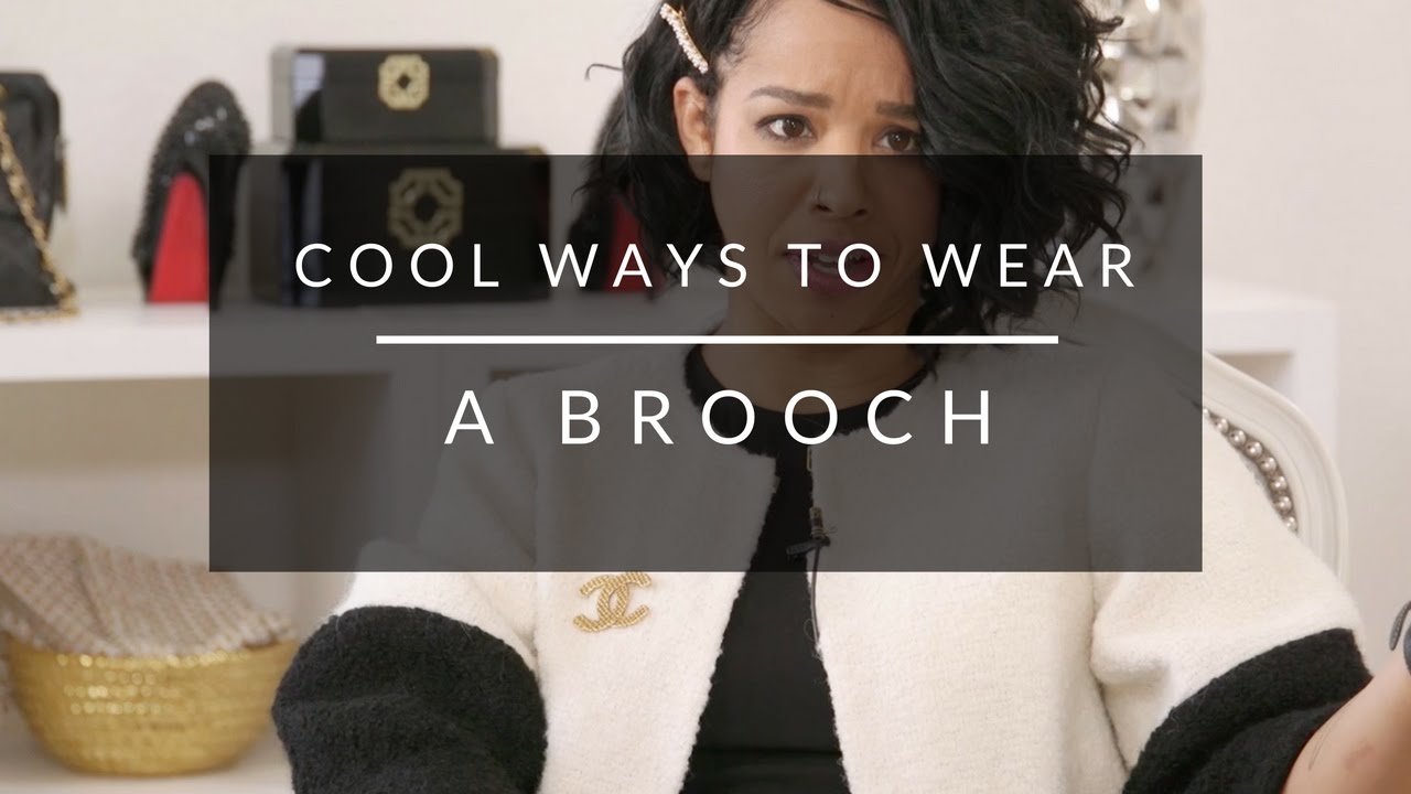 Cool Ways to Wear A Brooch 