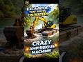 Next Level Excavator Technology You Must See 🚀 #shorts #machine #hiddenfactory #amazingfactory