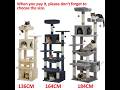 Large Multi-Level Cat Tree & Tower #shorts #cats #petfurniture #animals #catcare