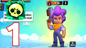 Brawl Stars - Gameplay Walkthrough Part 1 - Tutorial & Schelly (iOS, Android)