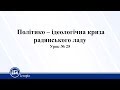 Політико – ідеологічна криза радянського ладу. Історія України 11 клас