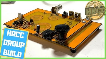 How to DIY 4SQRP Cricket 40 Meter Ham Radio - Group Kit Build! - Livestream