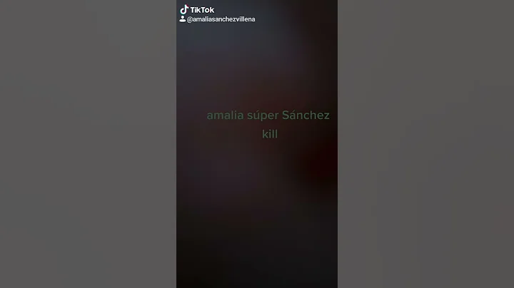 amalia sanchez villena tik tok de mala  anuel AA