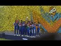 Team India trophy lifting T20 ICC World Cup champions 2026