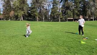 Ultimate Frisbee - Catching Drill for Youth