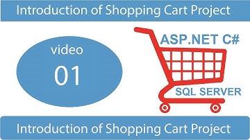 introduction of shopping cart project in asp.net