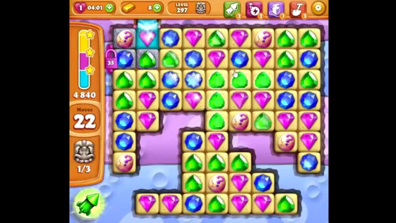 Diamond Digger Saga level 297 no boosters 😈