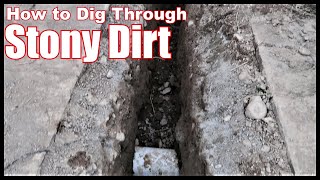 How to Dig Through Stony Dirt / Hydro Trenching / Hydro Excavation