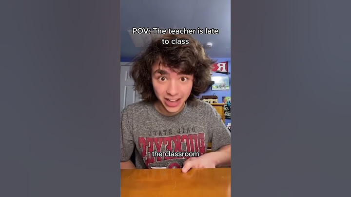 POV: The teacher is late to class #comedy #school #satire #skit #pov