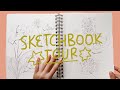 a ~ messy ~ + honest sketchbook tour