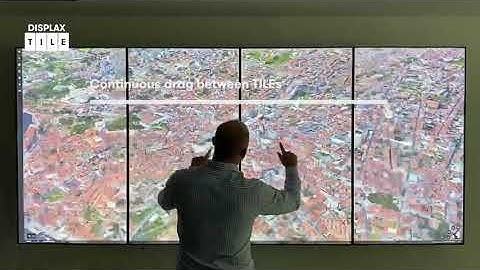DISPLAX TILE | Unlimited Touch Video Walls