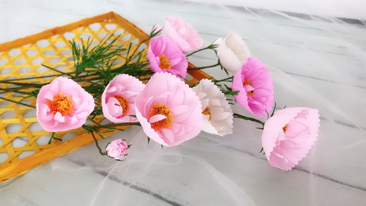 ABC TV | Как сделать румянец кекс с космосом | Крепированная бумага - Учебное пособие по рукоделию