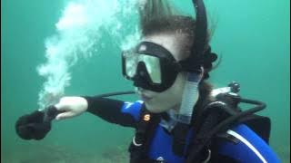 Kirsty Donaldson's PADI Open Water Diver Course in Sabah.
