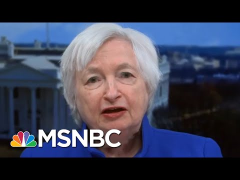 Secy. Yellen Hopes Covid Relief Bill Can Help Country Get Back To Full Employment | Stephanie Ruhle