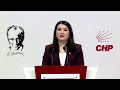 CHP Genel Başkan Yardımcısı Gökçe Gökçen açıklama yapıyor #Canlı