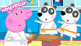 Les histoires de Peppa Pig | Karaté avec les Jumeaux Panda | Épisodes de Peppa Pig