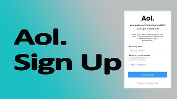 How to Create AOL Mail Account? || AOL Mail Sign up 2020