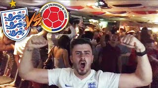 ENGLAND (4) vs (3) COLOMBIA WORLD CUP 2018 REACTION - IT'S COMING HOME!