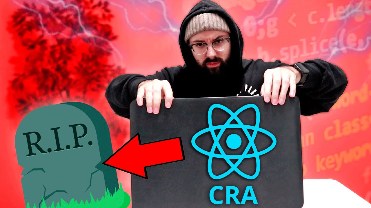 DEJA de usar create-react-app porque ha muerto React se pasa a Vite ...
