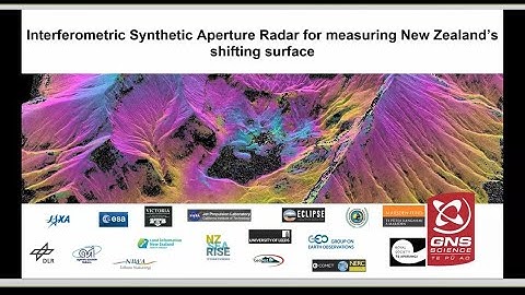 Ian Hamling - Interferometric Synthetic Aperture Radar for measuring New Zealand’s shifting surface