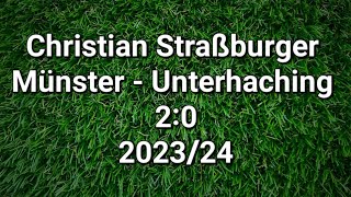 Christian Straßburger kommentiert SC Preußen Münster gegen SpVgg Unterhaching 2:0 (2023/24)