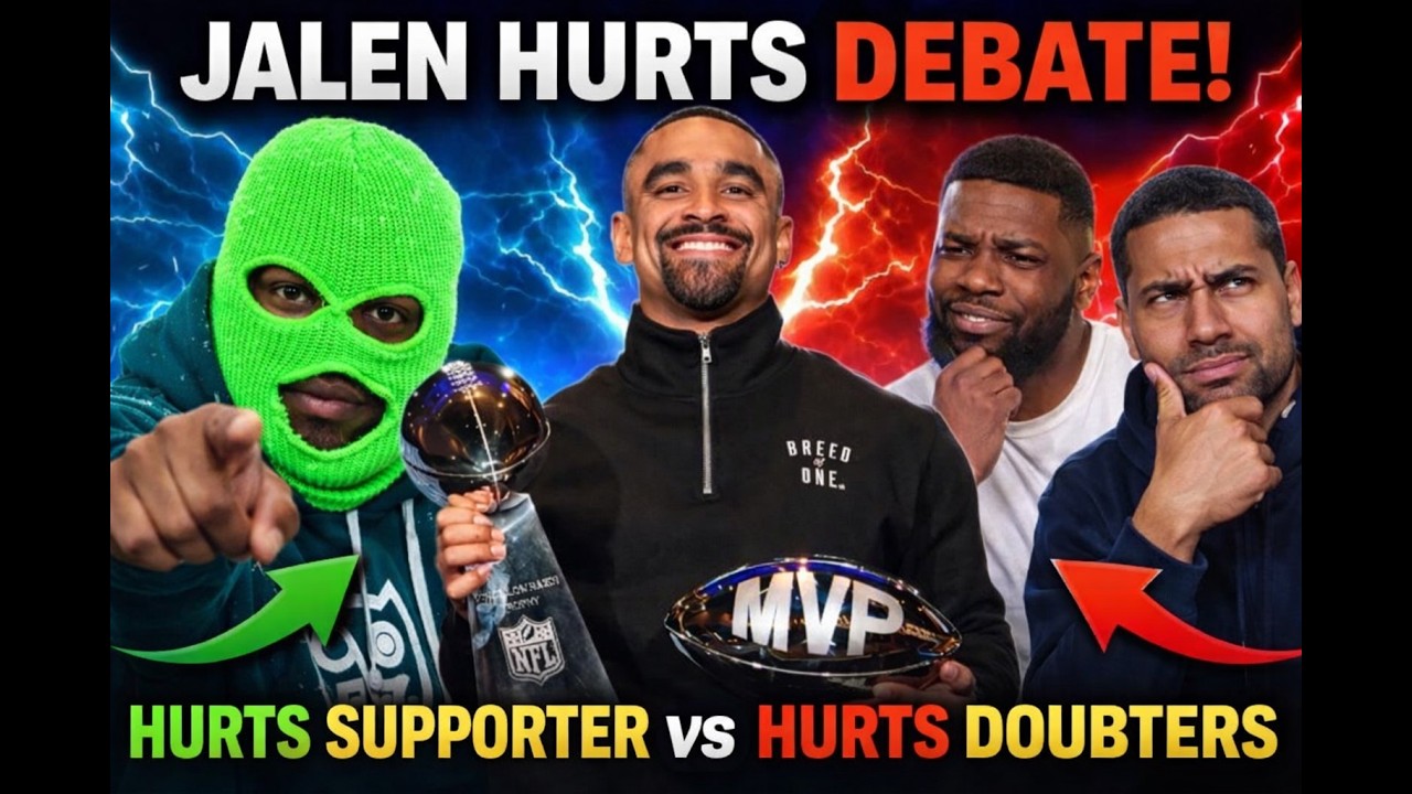 1 JALEN HURTS SUPPORTER VS  SEVERAL HURTS NAYSAYERS @LORDBRUNSON