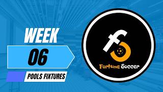 Advance Week 6 Pools Fixtures for UK 2026/2027 Season