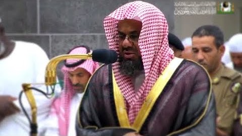 “كلما نضجت جلودهم بدلناهم جلودا غيرها ليذوقوا العذاب..” من روائع الشريم تلاوة مؤثرة من سورة النساء