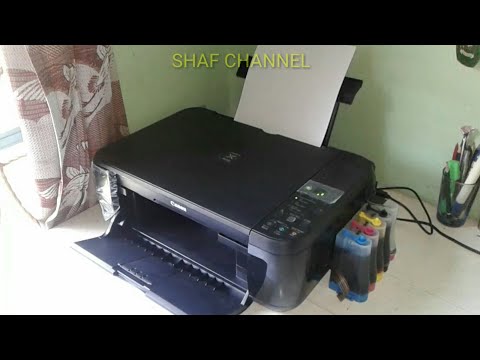 Cara scan Dokumen atau Foto menggunakan printer canon mp258.. 