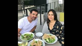 John Abraham & his wife Priya Runchal#short #viral #shortvideo #viralvideo #utubeshorts #yt_shorts