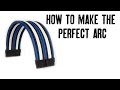 How To Make The Perfect Arc On Your Custom Sleeved Extensions!