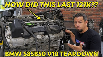 SO NEGLECTED! 500HP BMW S85 V10 Teardown. The Best Worst M5/M6 Engine I