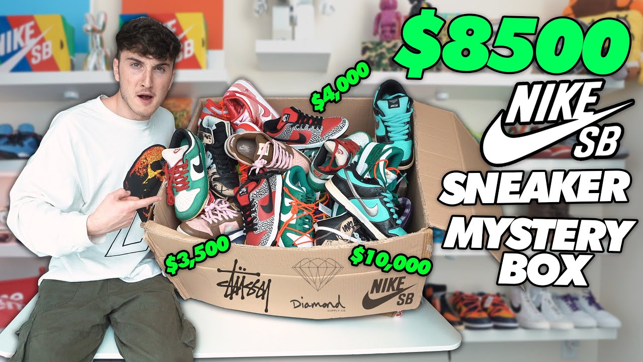 Unboxing A $250,000 Sneaker Mystery Box (FIRST EVER) - YouTube