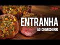 APRENDA FAZER A ENTRANHA NA CHURRASQUEIRA AO MOLHO CHIMICHURRI