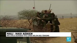 Controverse au Mali après une frappe aérienne de l'armée française