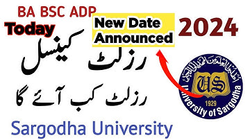 😱BA result 2024 sargodha university | ada result 2024 sargodha university | uos result 2024ba