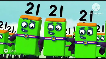 Sora ai Numberblock 42 Multiples bigger V4