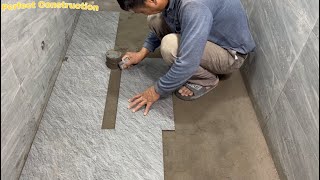 Precision Construction Techniques For Luxury Granite Tile Bathroom Floors