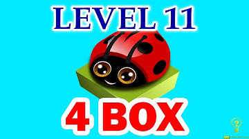 Sokoban Garden 3D Level 11 ( 4 Box ) - Best Solution